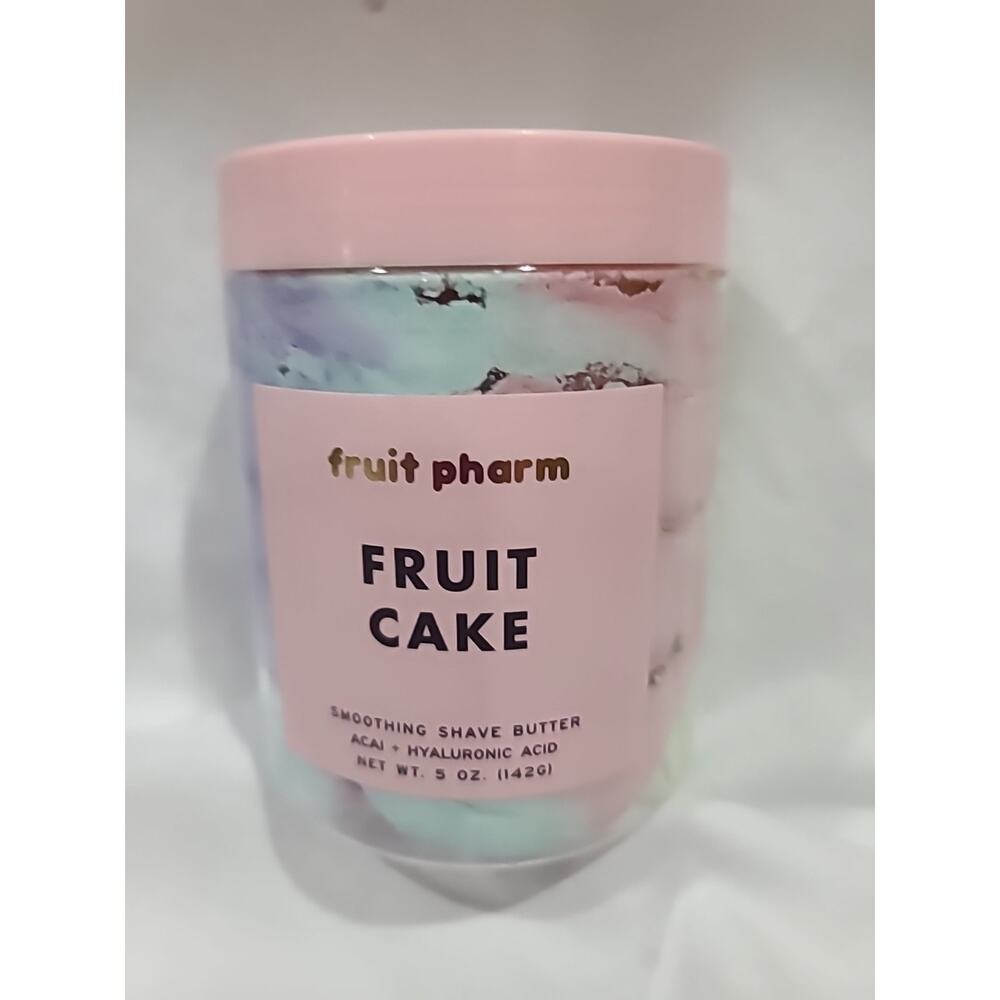 Fruit Pharm Fruit Cake Unicorn Shave Butter Jumbo 5oz Acai Hyaluronic SEALED